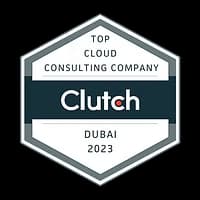 Clutch Top Cloud Consulting Company Dubai 2023 badge